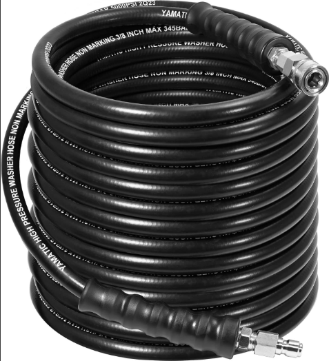 HOSE ASSY, W/QC, 3/8x100, PC4000 GRAY
