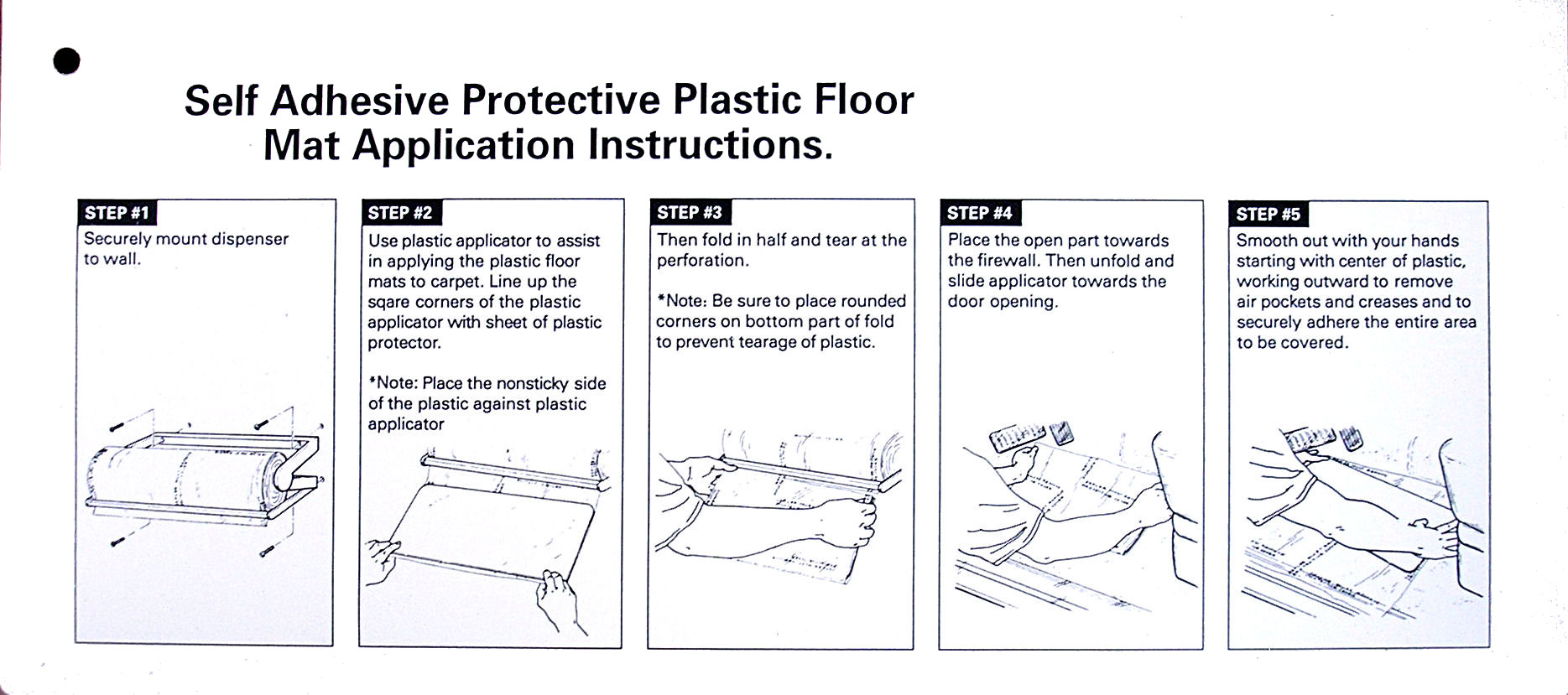 CARPET ADHESIVE FILM APPLICATOR