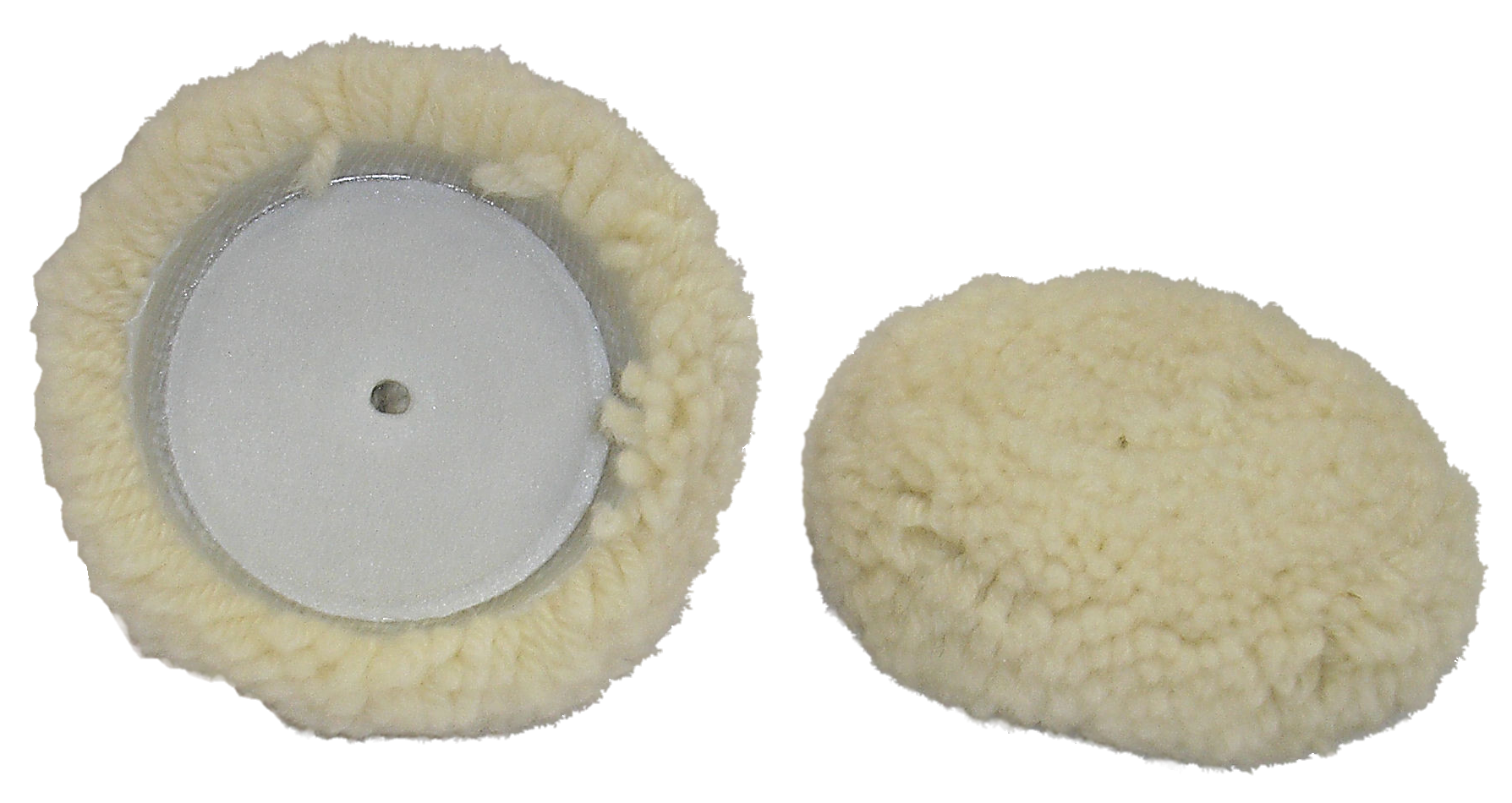 HI-BUFF MINI VELCRO WOOL CUTTING PAD 3.5
